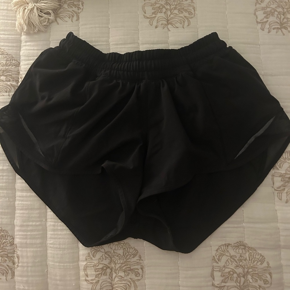 Lululemon Athletica Black Athletic Shorts Lightweight Performance